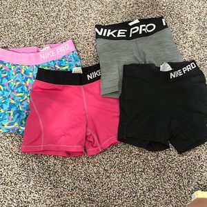Nike pro shorts